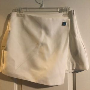 Zara white skort